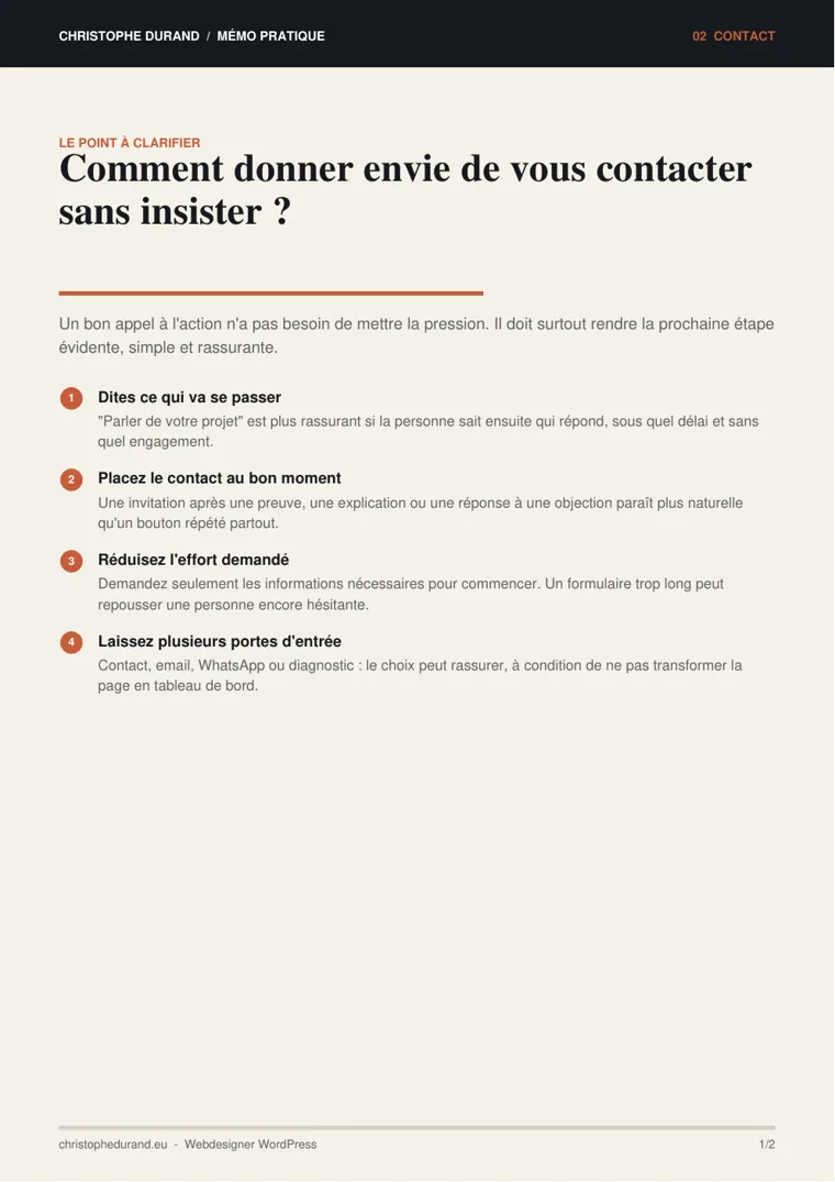 Portada de la guía ¿Cómo conseguir que quieran contactarle sin insistir?