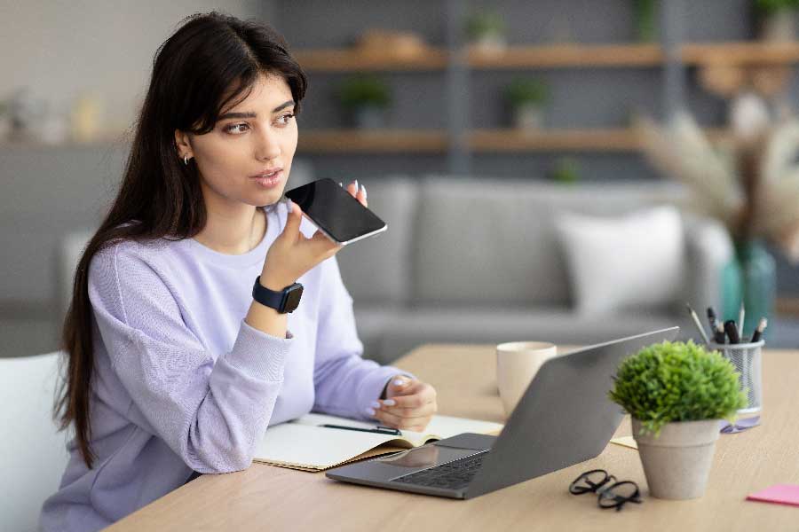 Recherche vocale sur internet